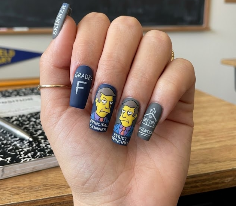 simpsons nails