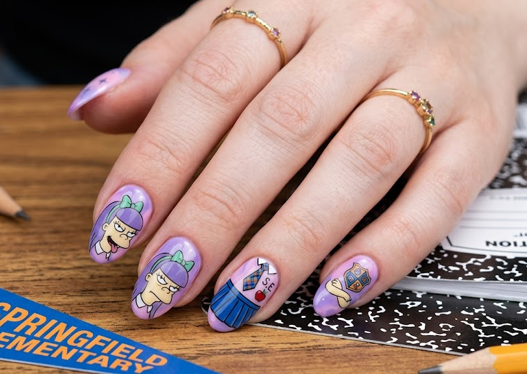 simpsons nails