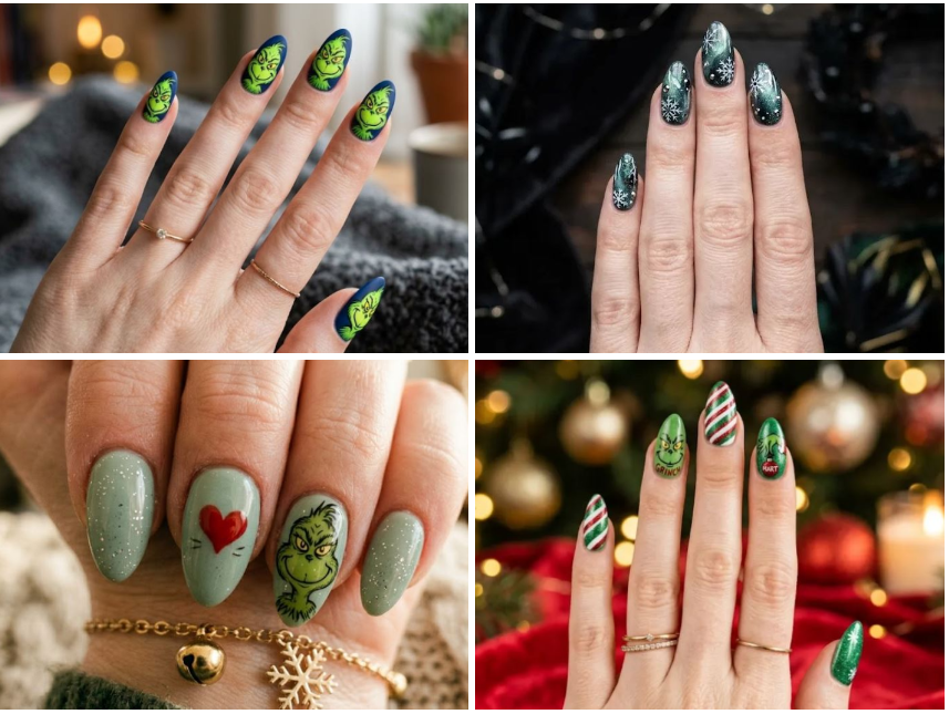 30 Best Grinch Nails That Definitely Steal Everyone’s Heart