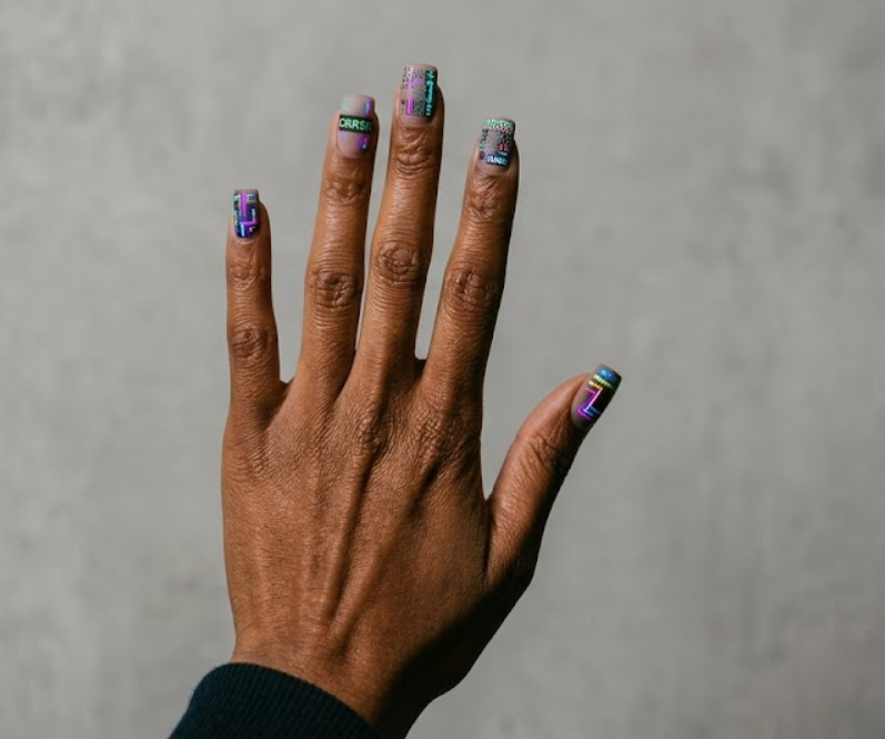 spongebob squarepants nails