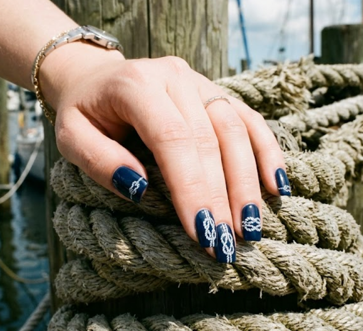 spongebob squarepants nails