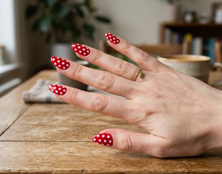 mickey mouse nails