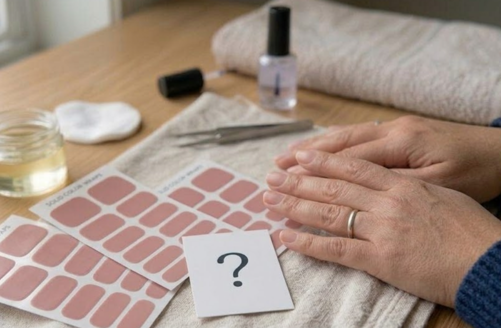 Choosing the right size nail wraps for a perfect fit,