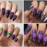 19 Stunning Raven Nail Designs Perfect for Teen Titans Fans