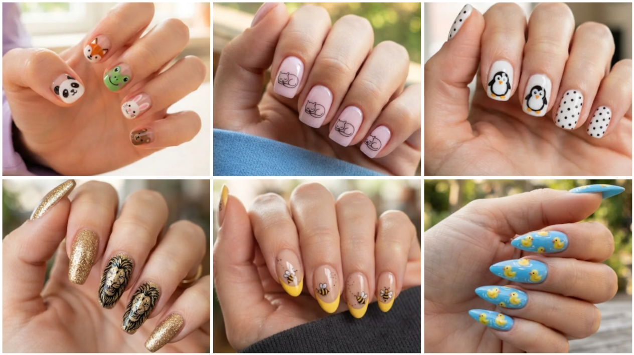 50 Unique Animal Nail Art Design Ideas For Your Next Manicure