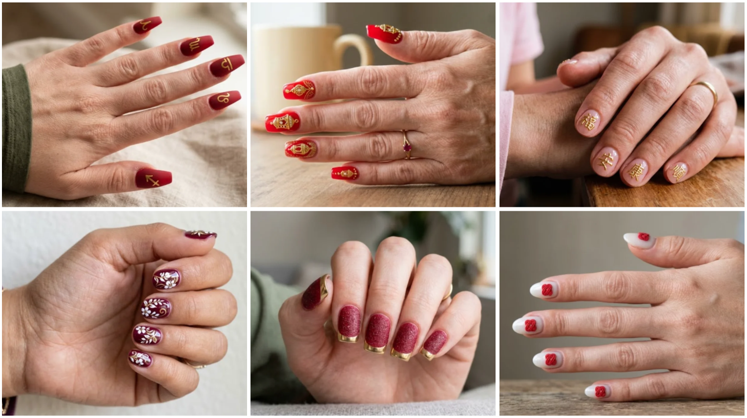 50 Chinese New Year Nails: Ideas for Prosperous Lunar Year