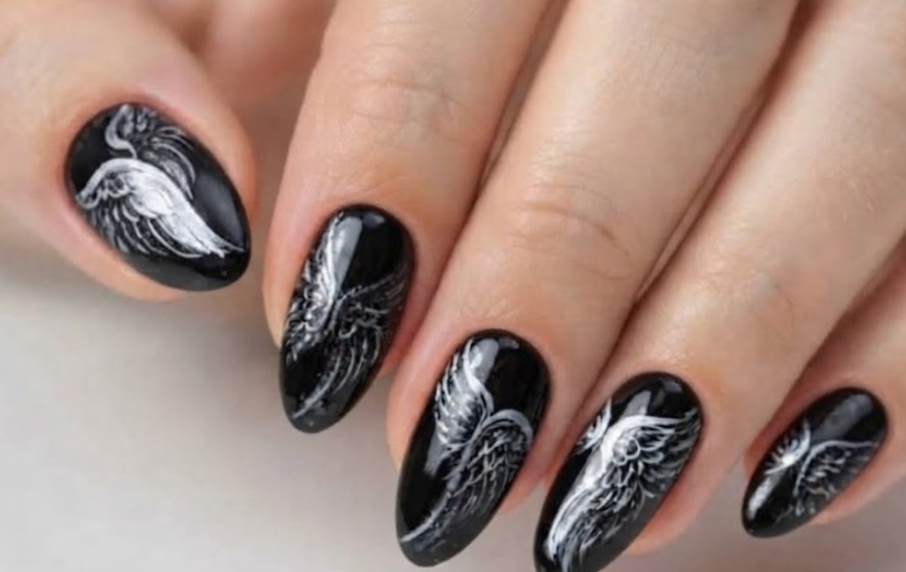 42 Magical Angel Nails for a Royal Queen Look
