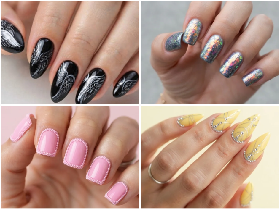 42 Magical Angel Nails for a Royal Queen Look
