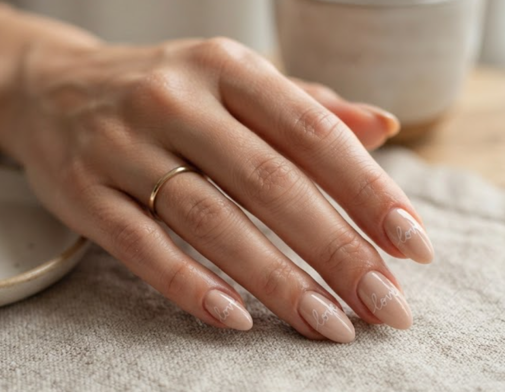 Calligraphy Nails