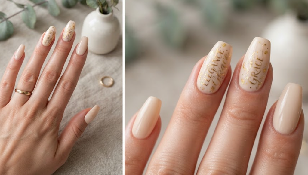 imageCalligraphy Nails