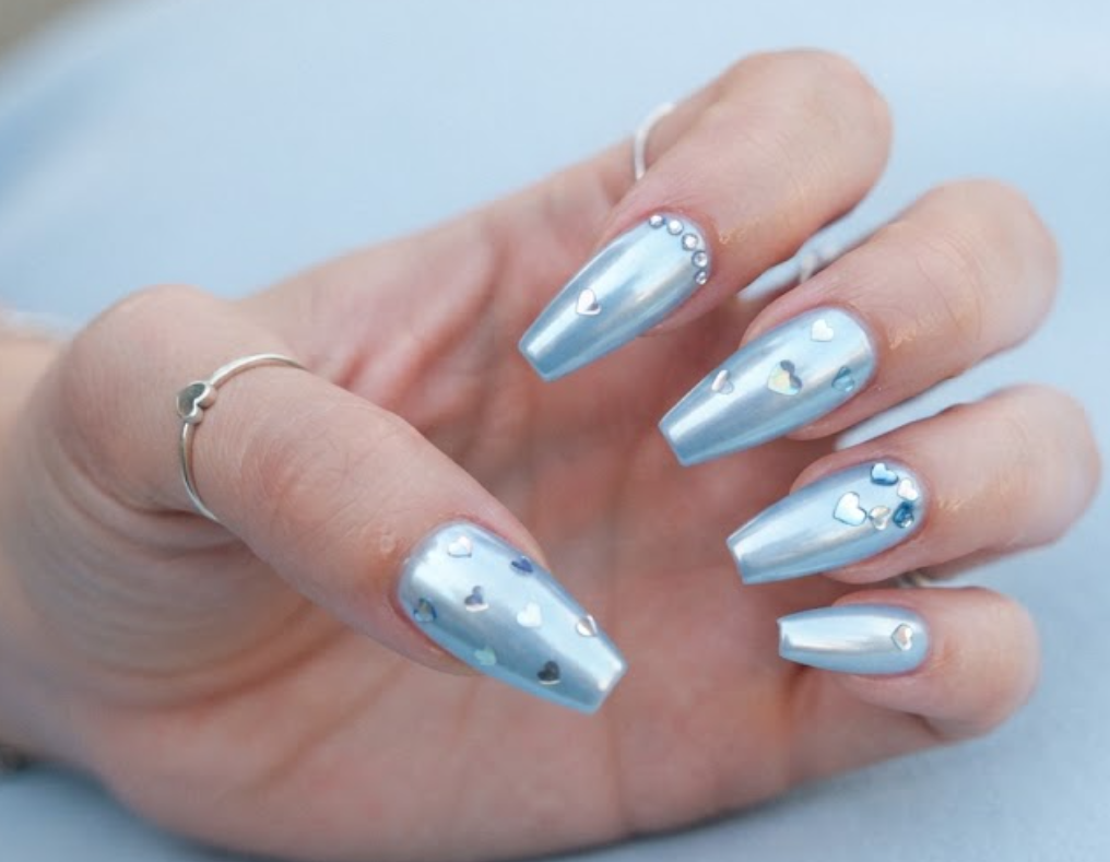 Chrome Heart Nails 