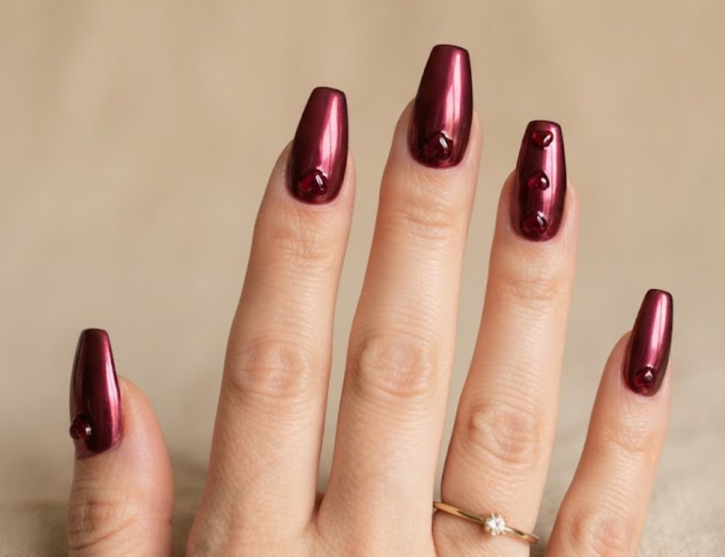 Chrome Heart Nails 