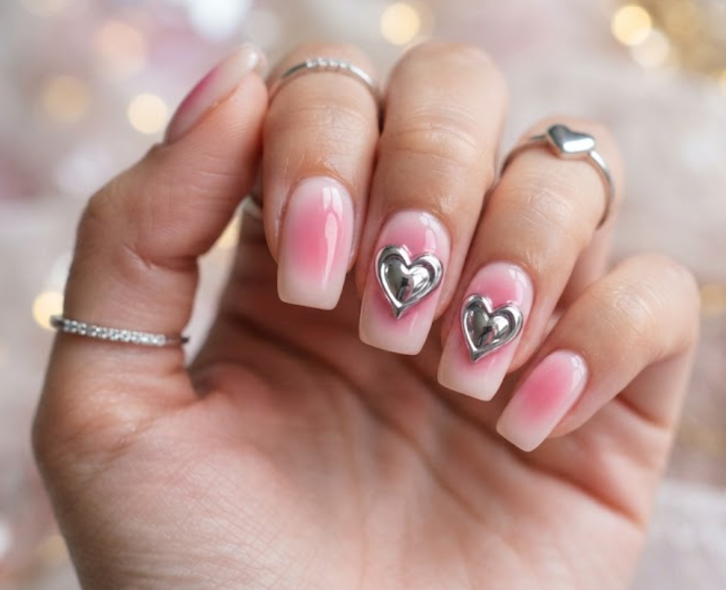 Chrome Heart Nails 
