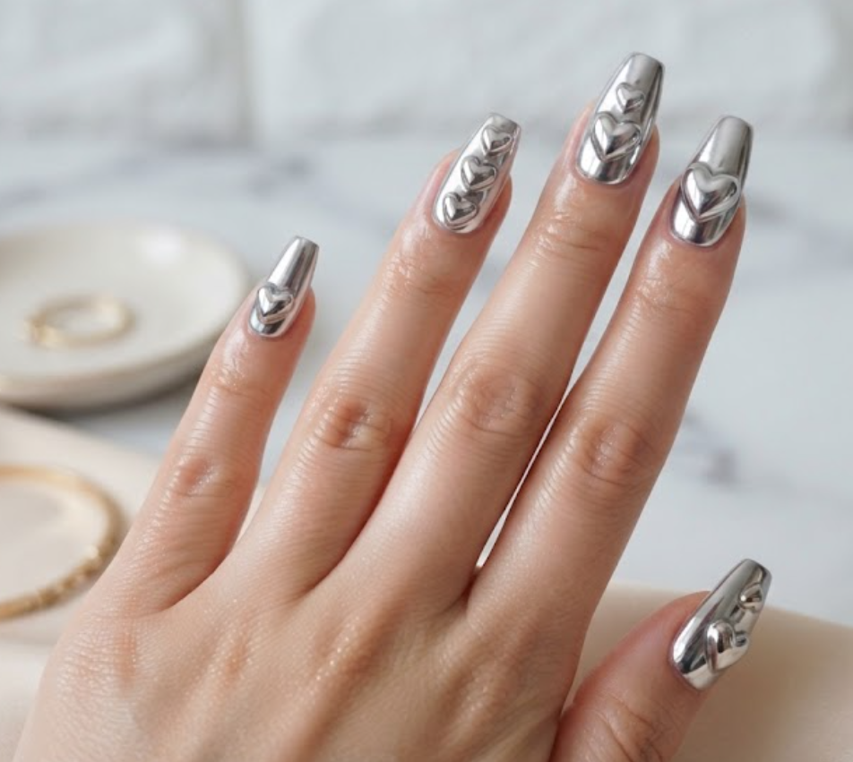 Chrome Heart Nails 
