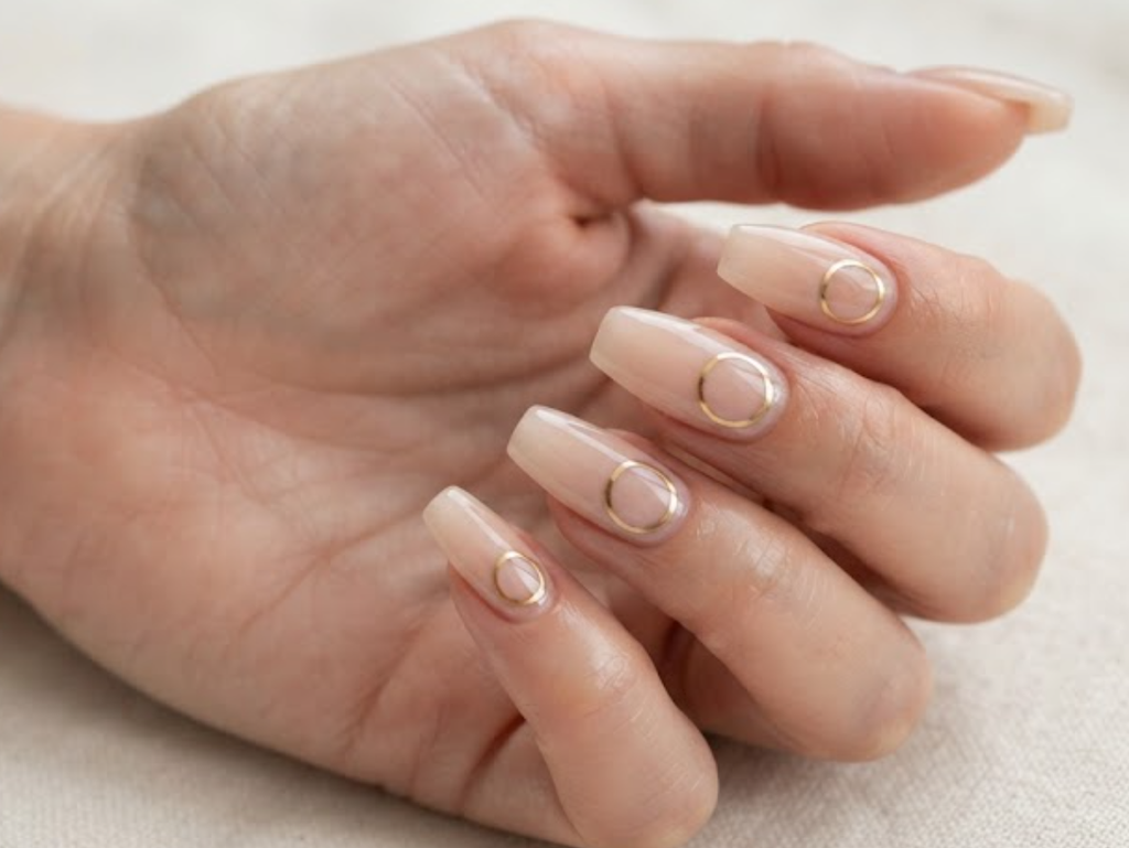 Circle Nail Designs