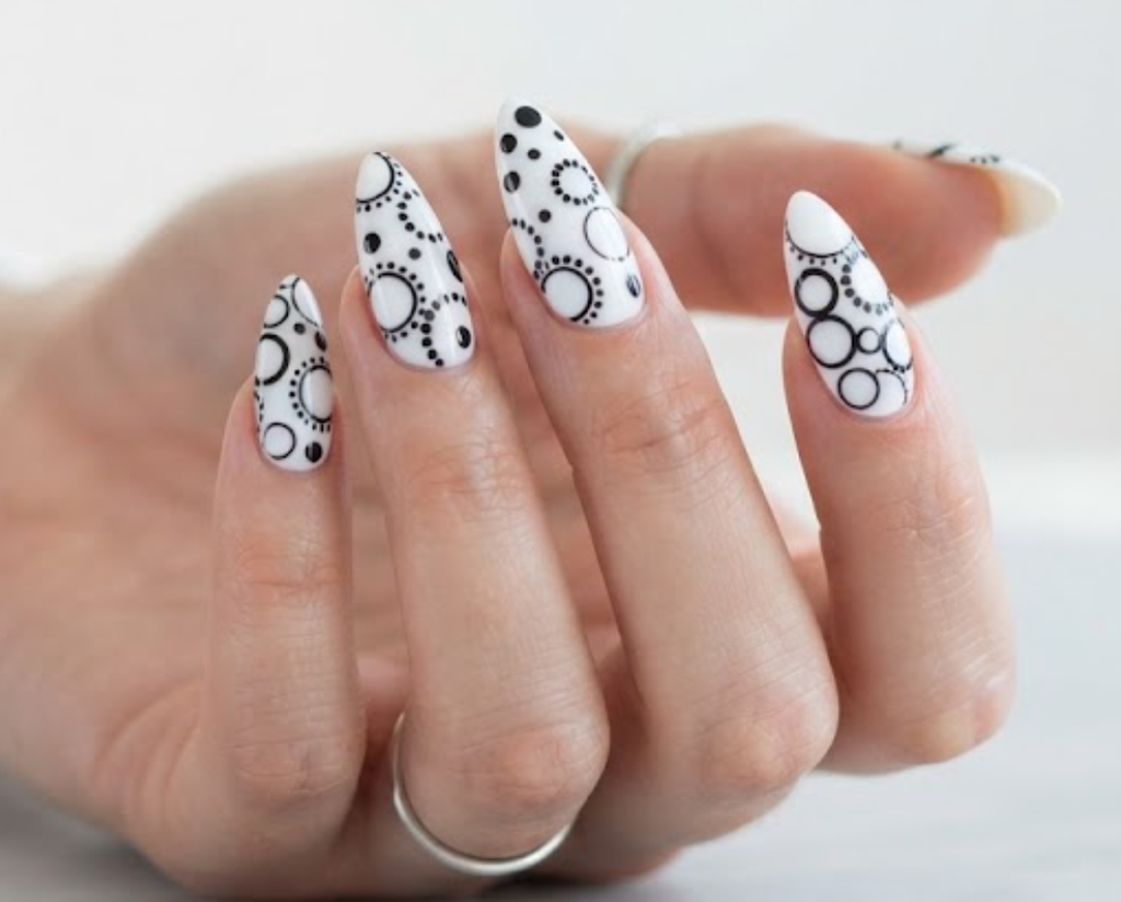 Circle Nail Designs
