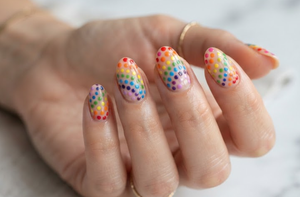 Circle Nail Designs