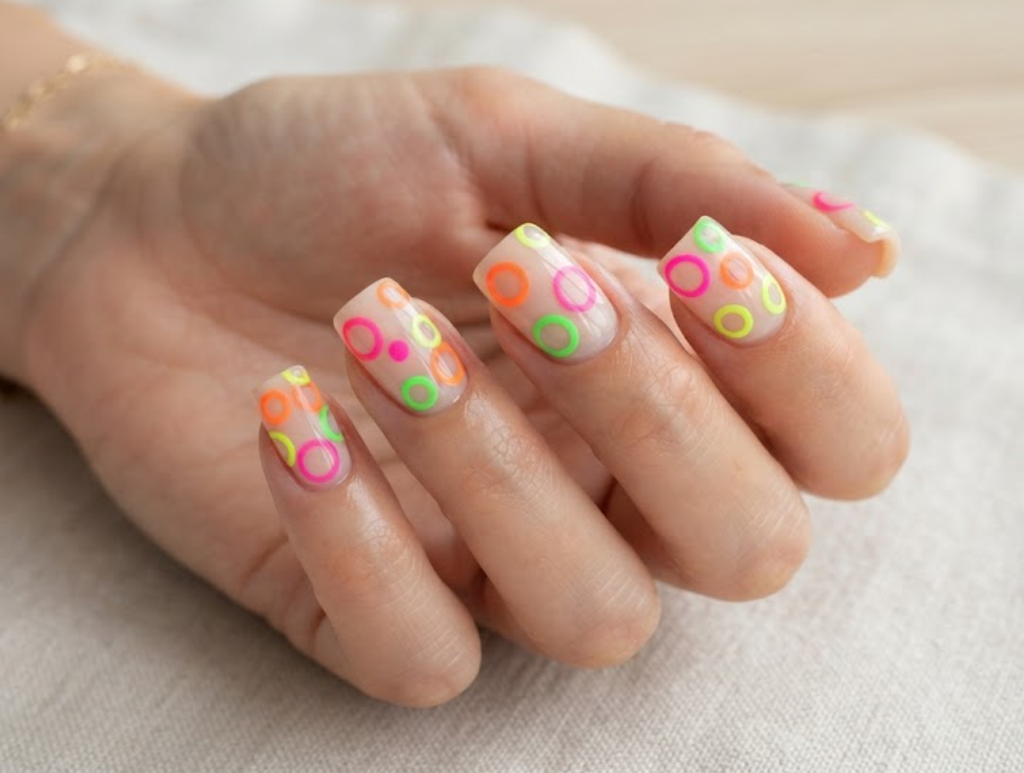 Circle Nail Designs
