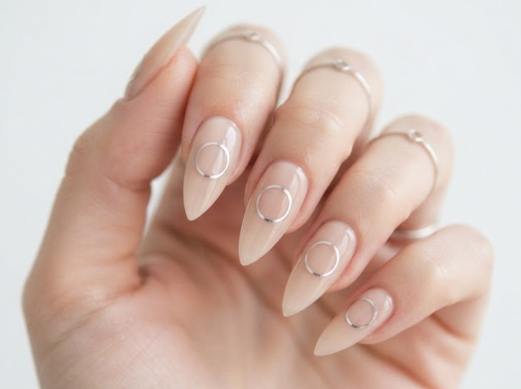 Circle Nail Designs