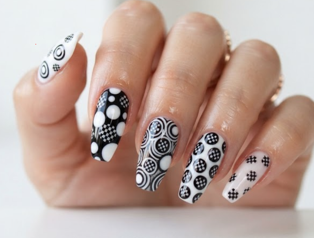 Circle Nail Designs