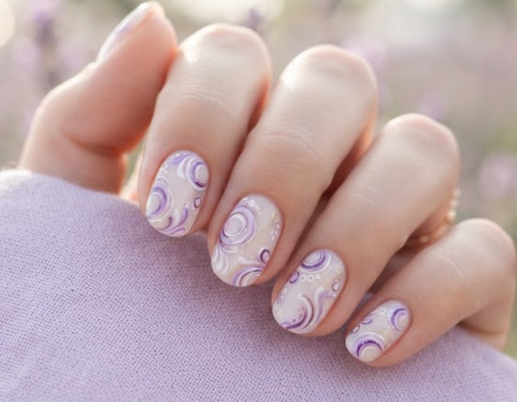Circle Nail Designs
