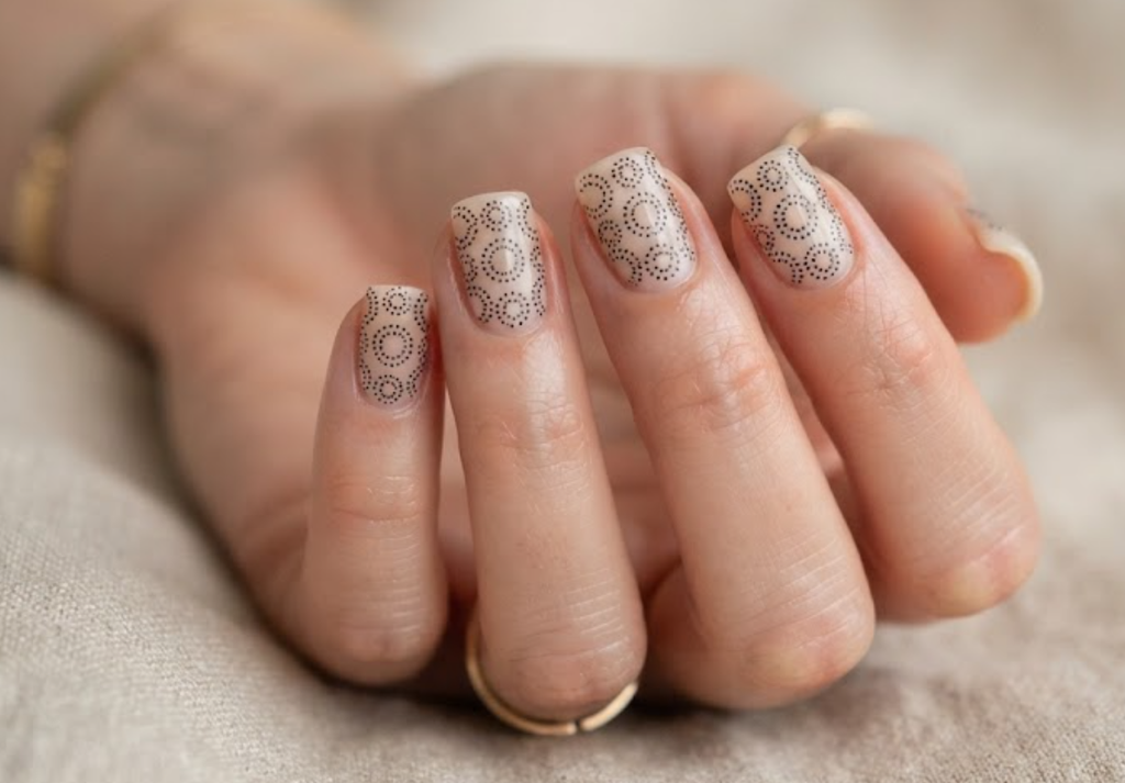 Circle Nail Designs