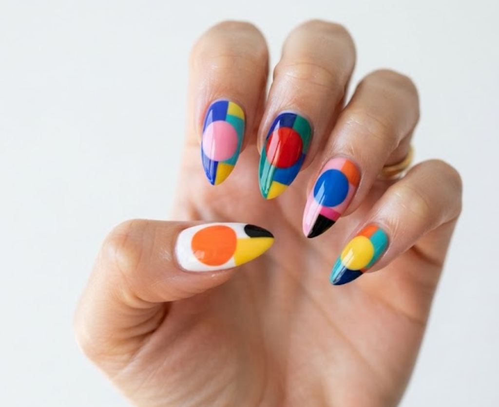 Circle Nail Designs