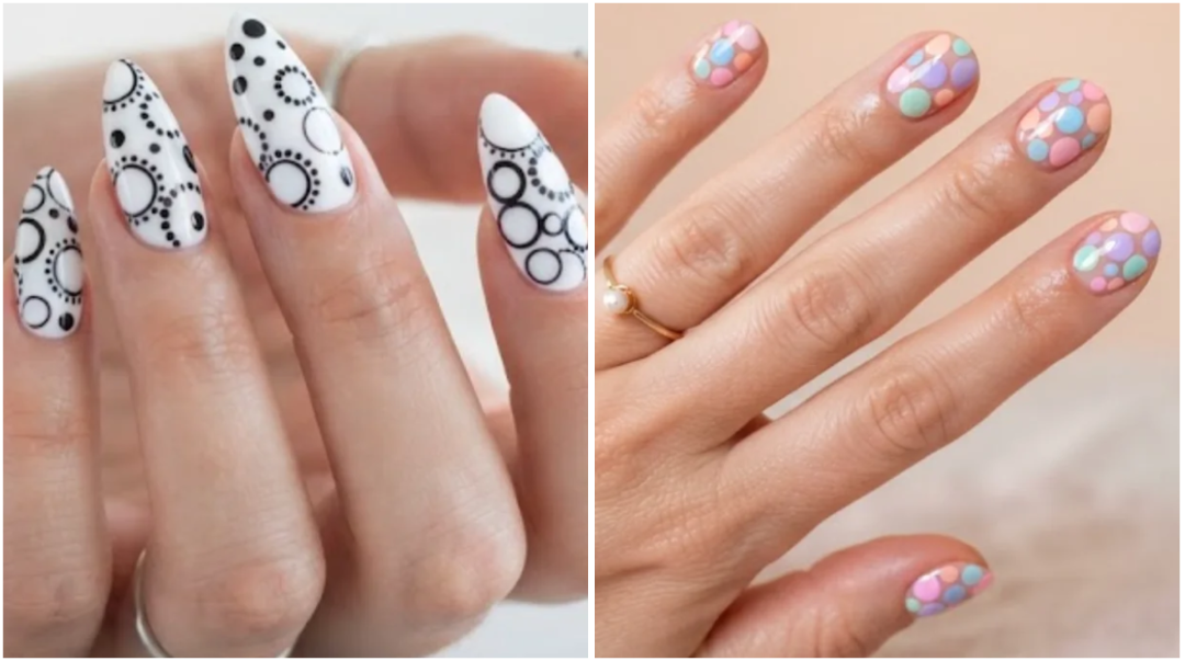 25 Circle Nail Designs for a Fun and Modern Manicure