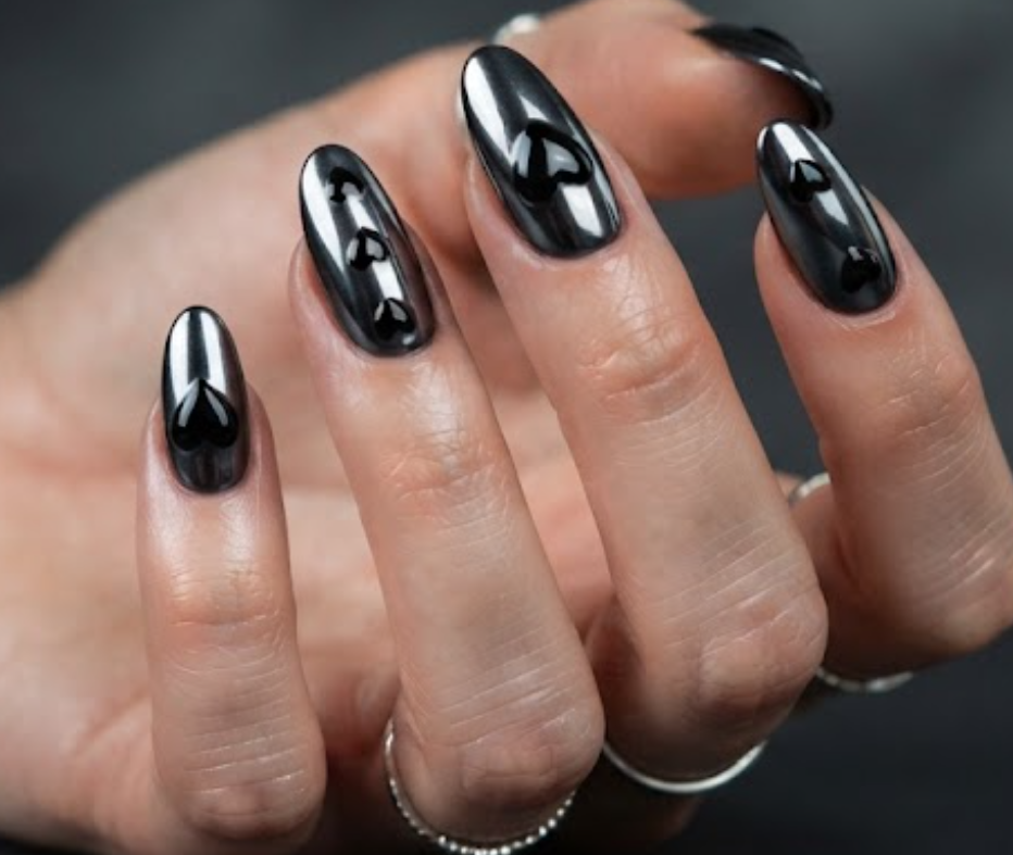 Chrome Heart Nails 