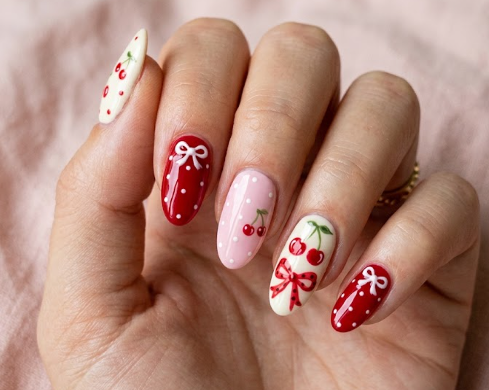 Mismatched Nails
