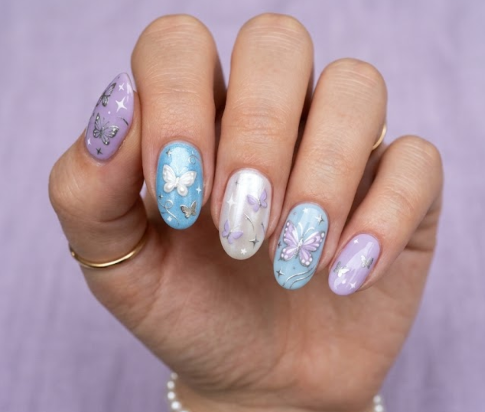 Mismatched Nails