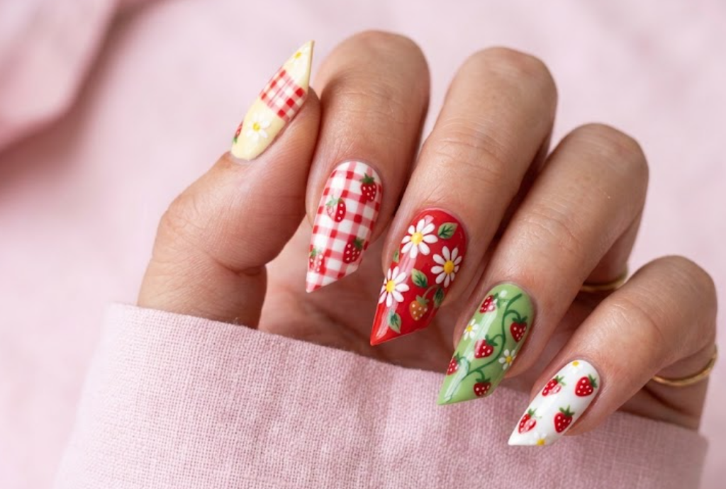 Mismatched Nails