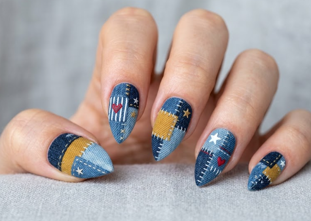 Mismatched Nails