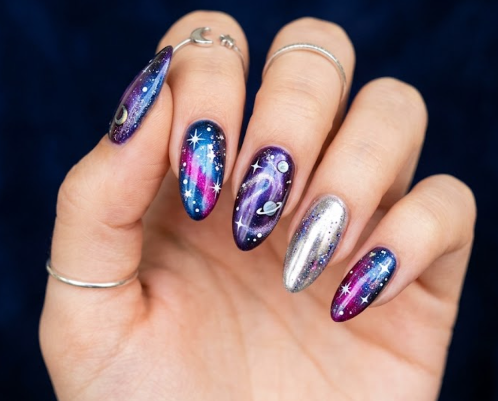 Mismatched Nails