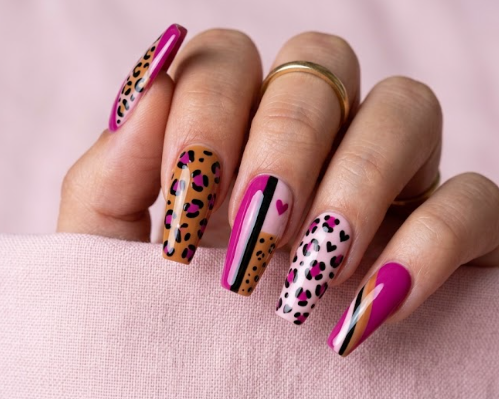 Mismatched Nails