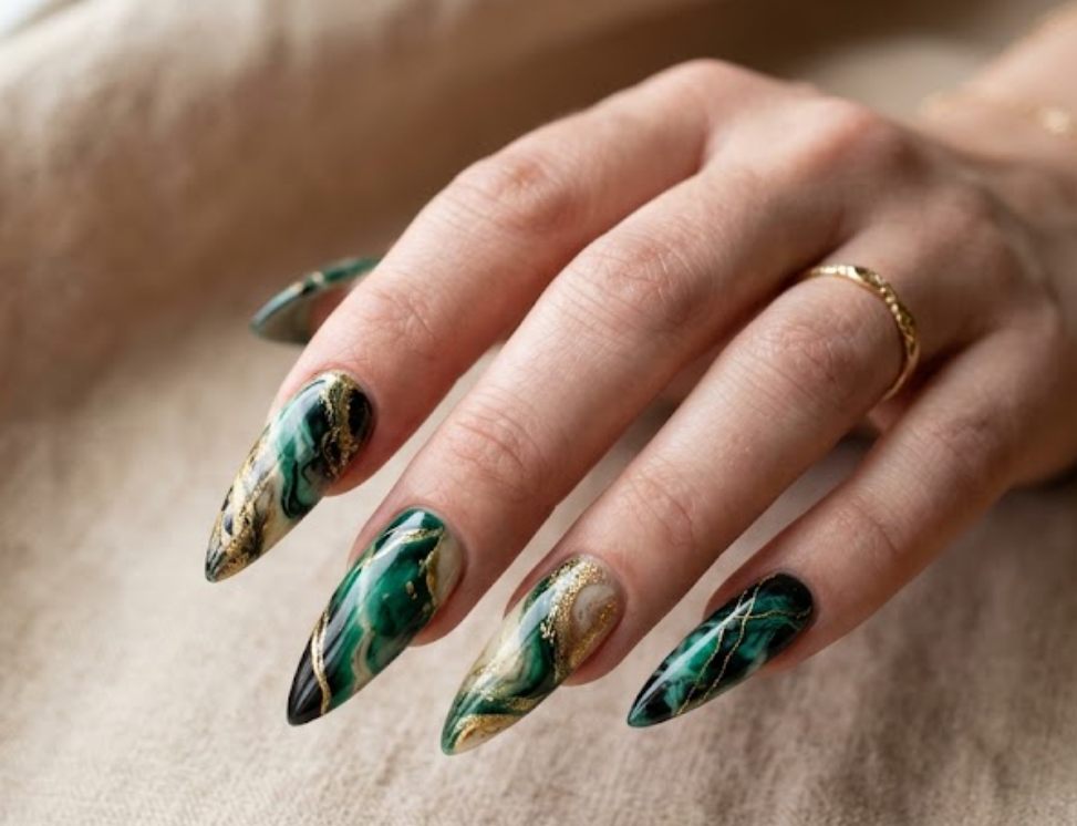 Mismatched Nails