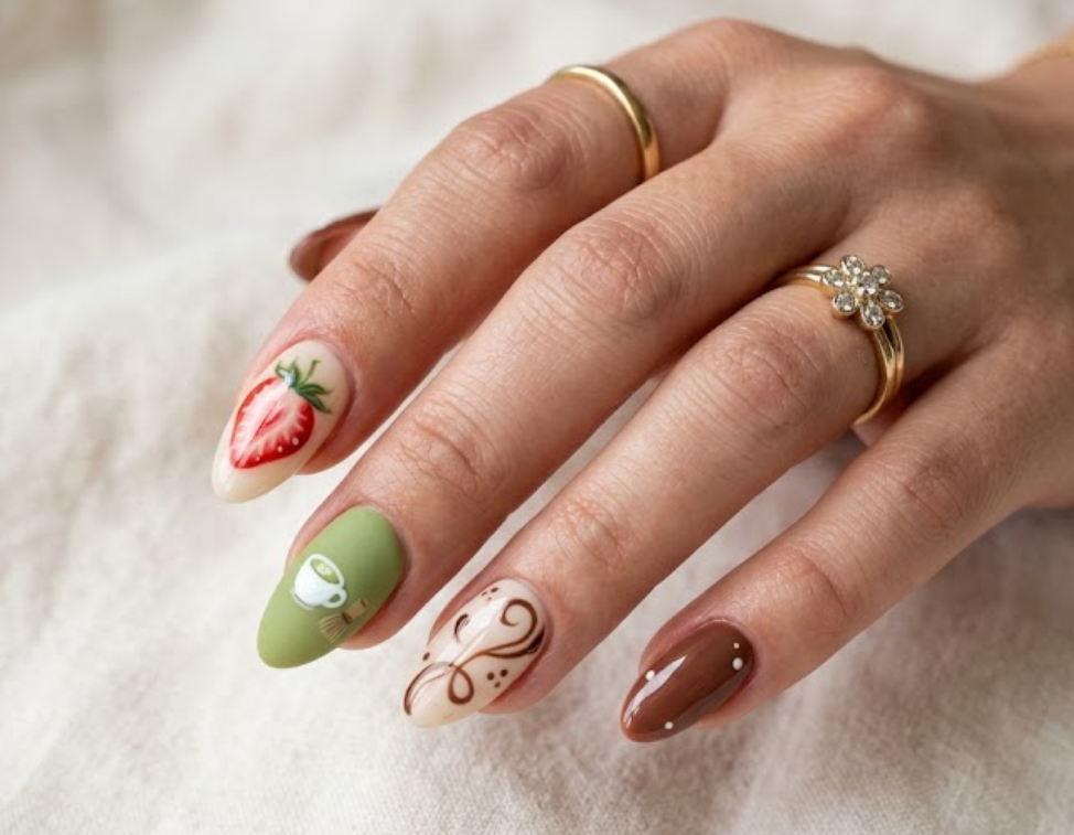 Mismatched Nails
